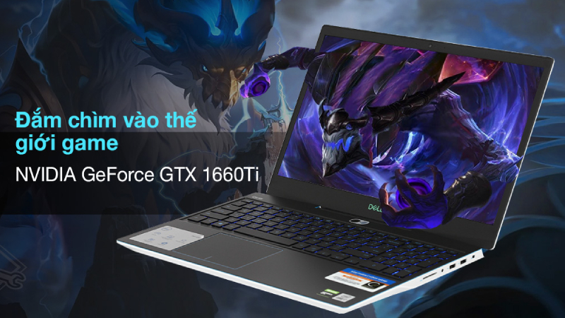 Laptop Dell Gaming G3 15 i7 có thiết kế cá tính